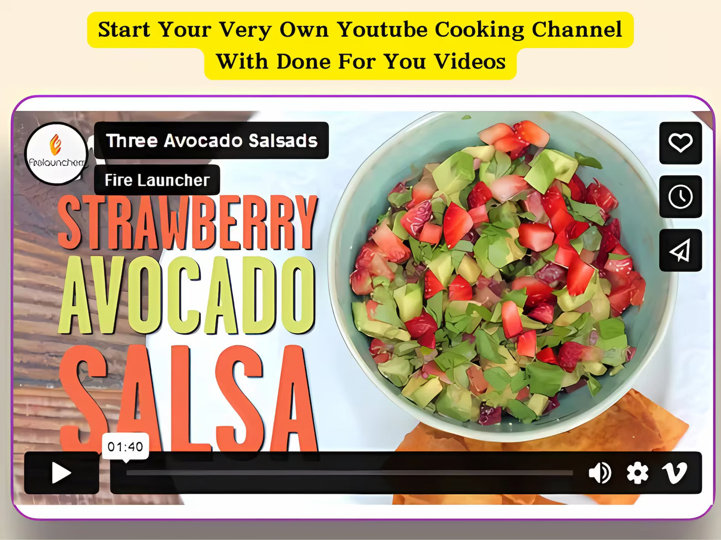 200 HD Videos + 50 Recipe eBooks + 800 Articles | PLR Resell & Monetization Pack