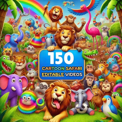 Cartoon Safari: 300+ Kids Stories & 150 Animated Videos | Volume 2