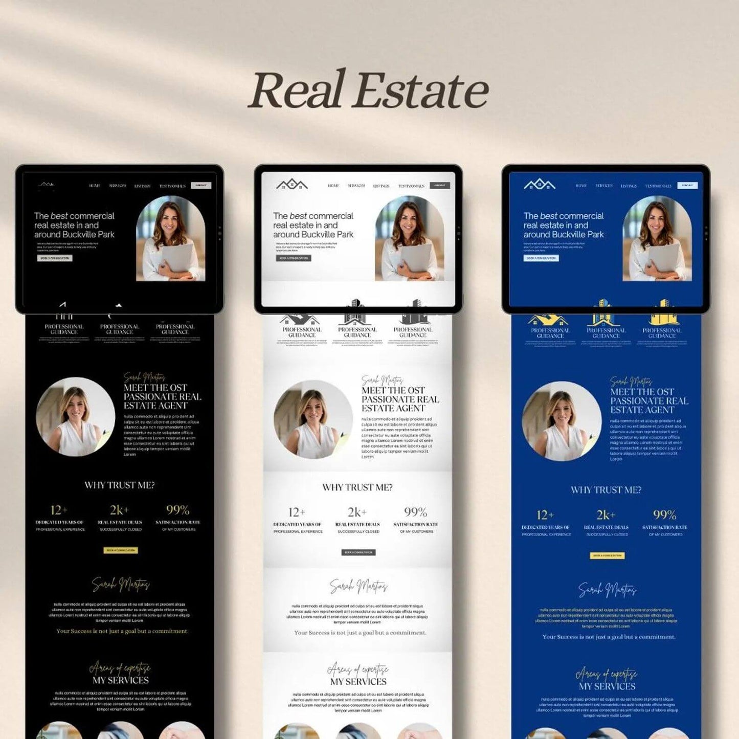 40 PLR Canva Website Template Bundle