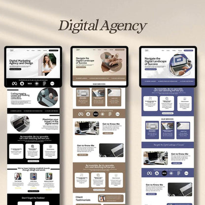40 PLR Canva Website Template Bundle