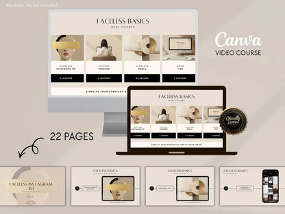 12 Ready-Made Video Courses with Resell Rights+ 17 Canva Templates