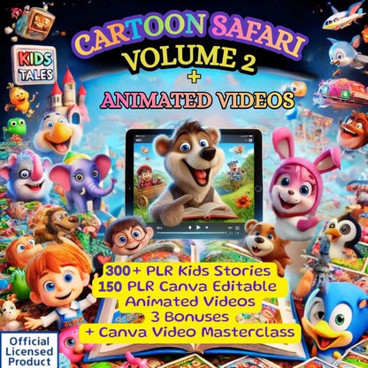 Cartoon Safari: 300+ Kids Stories & 150 Animated Videos | Volume 2