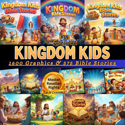 Old Testament: Kingdom Kids Collection with Resell Rights