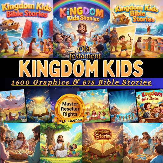 Old Testament: Kingdom Kids Collection with Resell Rights