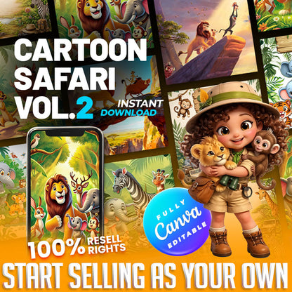 Cartoon Safari: 300+ Kids Stories & 150 Animated Videos | Volume 2