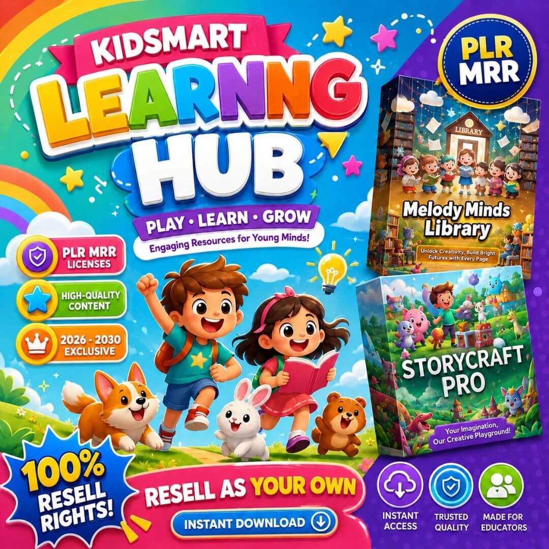 KidSmart Learning Hub with Unrestricted Resell Rights!