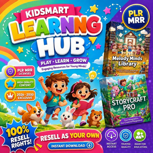KidSmart Learning Hub with Unrestricted Resell Rights!