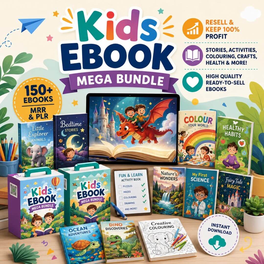 150 PLR Children's Books Goldmine + Bonuses