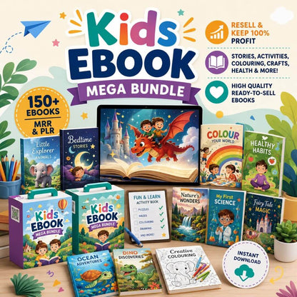 150 PLR Children's Books Goldmine + Bonuses