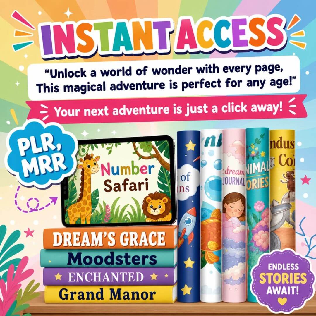 150 PLR Children's Books Goldmine + Bonuses