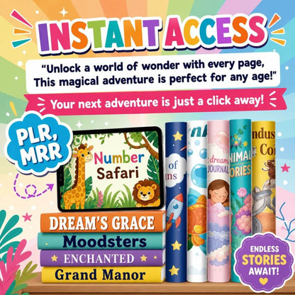 150 PLR Children's Books Goldmine + Bonuses