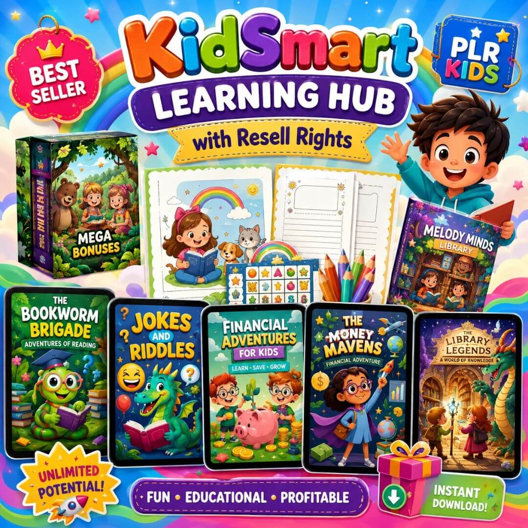 KidSmart Learning Hub with Unrestricted Resell Rights!