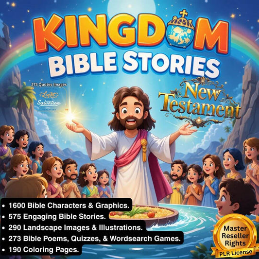 New Testament: Kingdom Kids Collection with Resell Rights