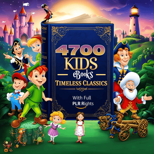 4700+ Legendary Children's eBooks & Stories with Resell Rights