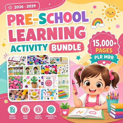 15,000 Pages Educational Resources for Children With Resell Rights