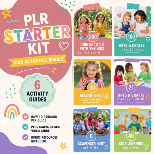 PLR Starter Kit Bundle with Over 400 Activities (With Resell Rights)