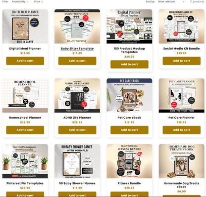 DFY Shopify Peach Store