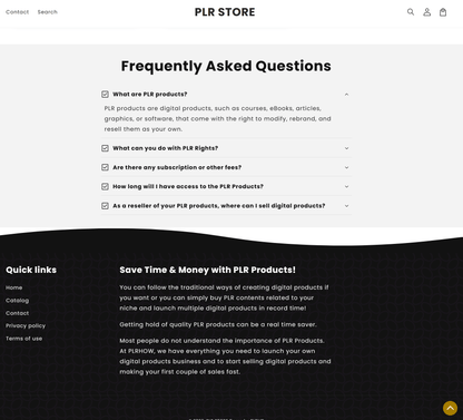DFY Shopify Peach Store