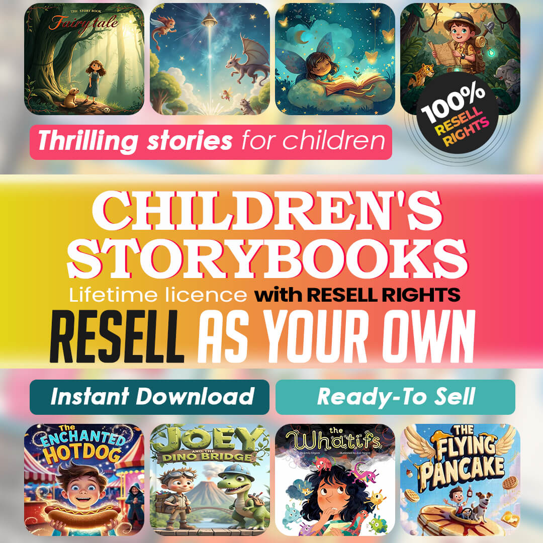 2500+ Timeless Classics Children's eBooks & Stories with Resell Rights