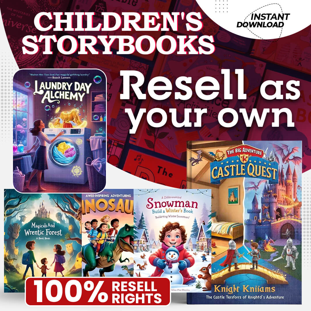 2500+ Timeless Classics Children's eBooks & Stories with Resell Rights