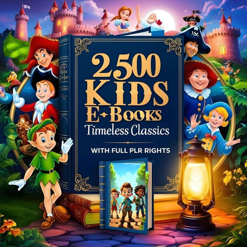 2500+ Timeless Classics Children's eBooks & Stories with Resell Rights