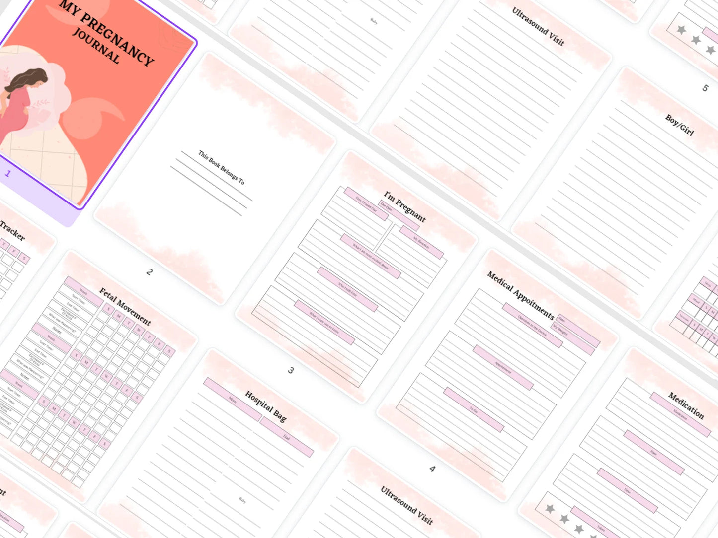 850 Pages PLR Planners, Journals & Templates with Resell Rights -  Editable & Printable