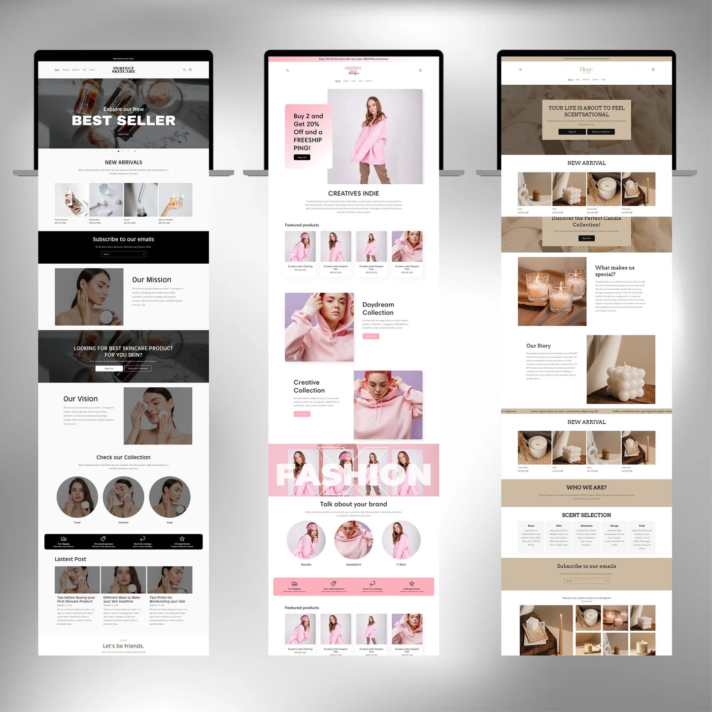 25 PLR Shopify Website Templates | PLR + MRR Included