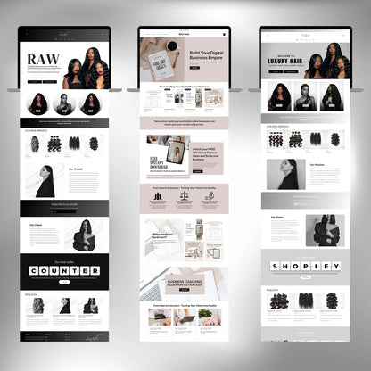 25 PLR Shopify Website Templates | PLR + MRR Included
