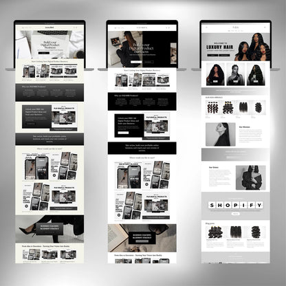 25 PLR Shopify Website Templates | PLR + MRR Included