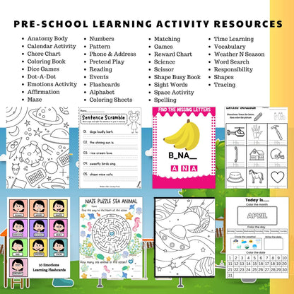 15,000 Pages Educational Resources for Children With Resell Rights