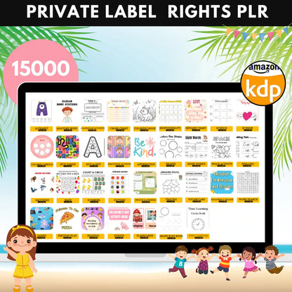 15,000 Pages Educational Resources for Children With Resell Rights