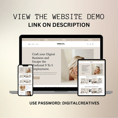 Digital Products eCommerce Shopify Website Template – Shopify 2.0