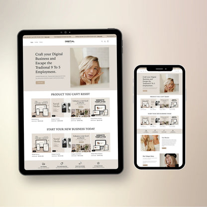 Digital Products eCommerce Shopify Website Template – Shopify 2.0