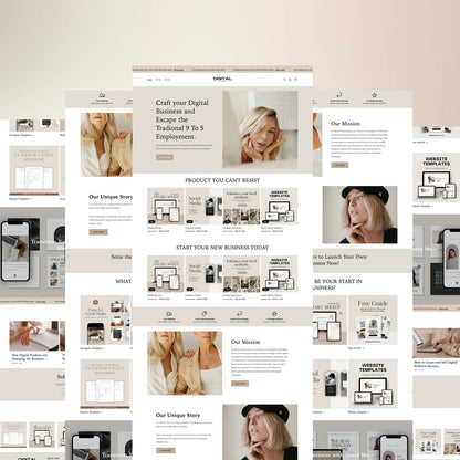 Digital Products eCommerce Shopify Website Template – Shopify 2.0