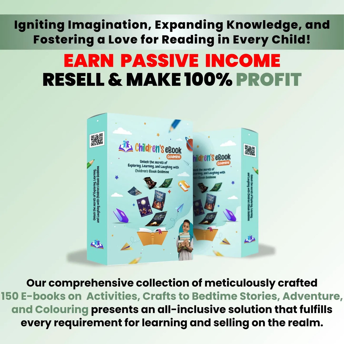 150 PLR Children's Books Goldmine + Bonuses