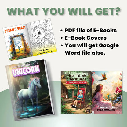 150 PLR Children's Books Goldmine + Bonuses