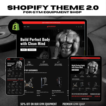 Shopify Aero Fitness Website Template Kit