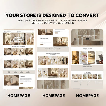 Skincare Shopify Store Template