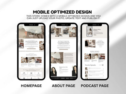 Showit Tricia Digital Marketing Website Template