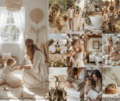 270 Motherhood Aesthetic Collection with Resell Rights | PLR + MRR