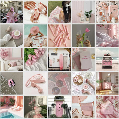 335+ Pink Aesthetic Photos, 800 Pink Coquette Reels & 100 Templates | PLR + MRR