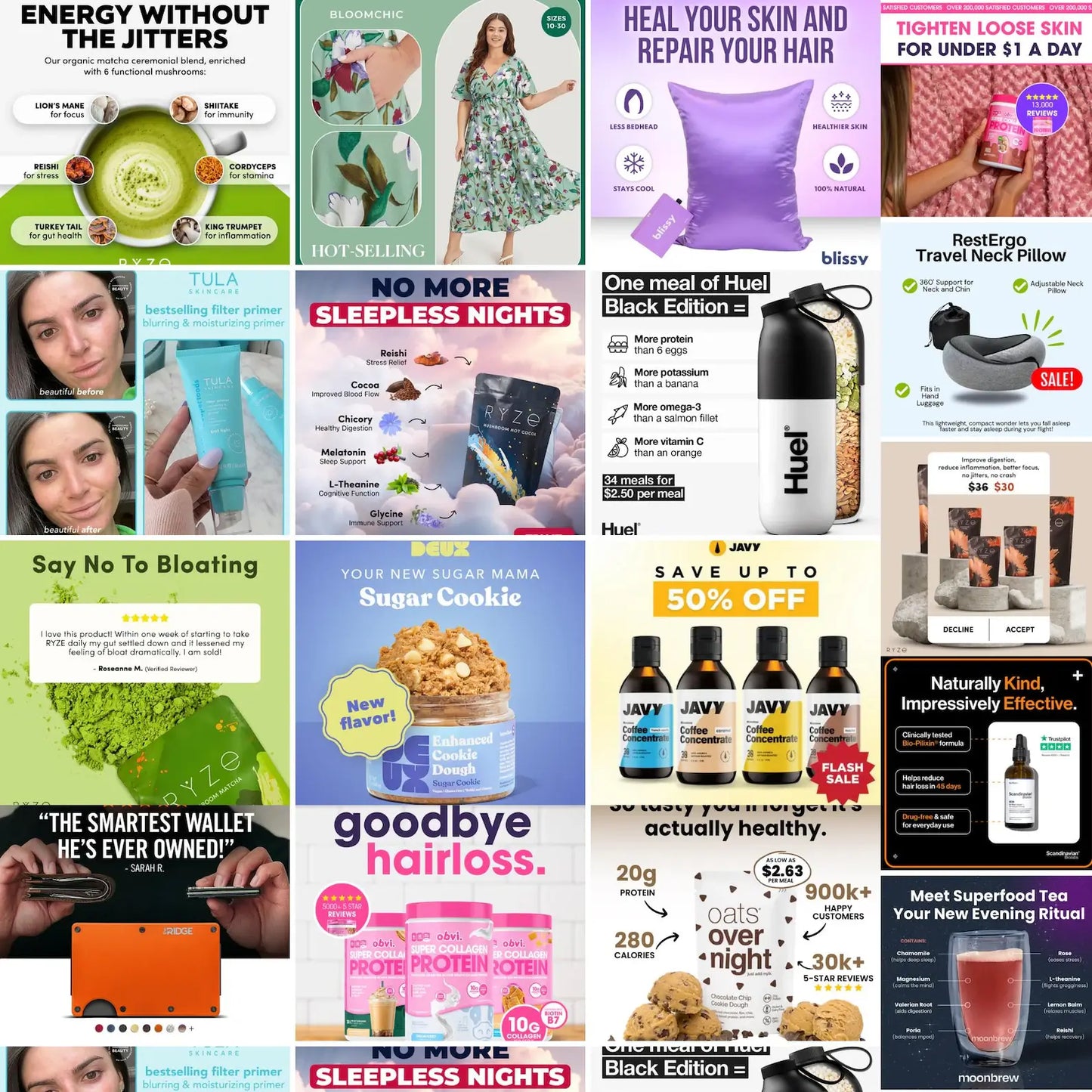 1000+ High-Converting Canva Ad Templates for Facebook & Instagram | Editable PLR & MRR Bundle