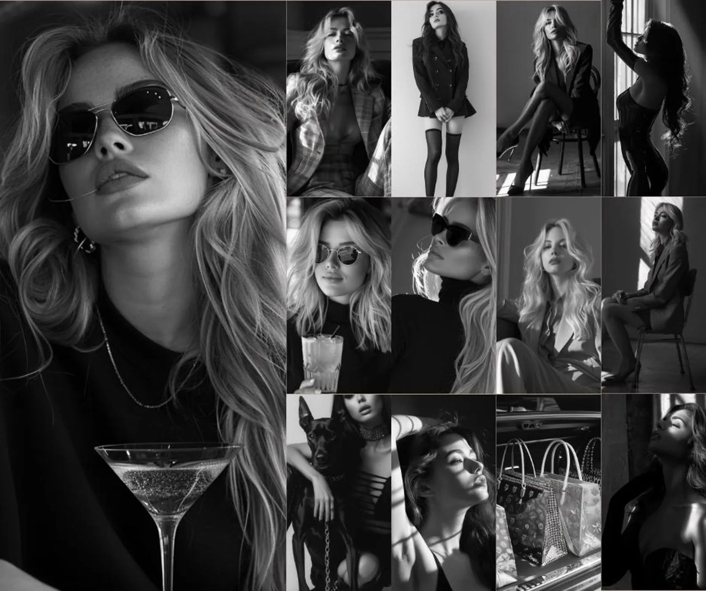 330 Dark Luxury Content Collection with PLR & MRR Rights