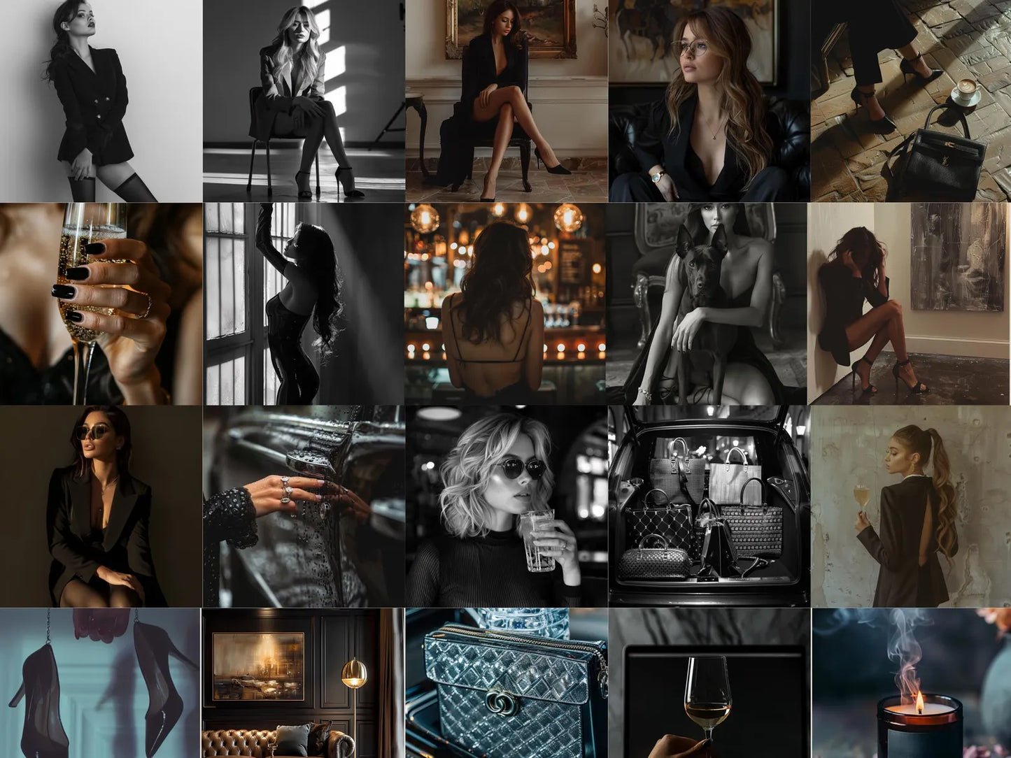 330 Dark Luxury Content Collection with PLR & MRR Rights