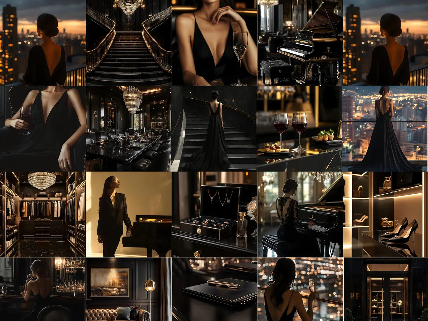 330 Dark Luxury Content Collection with PLR & MRR Rights
