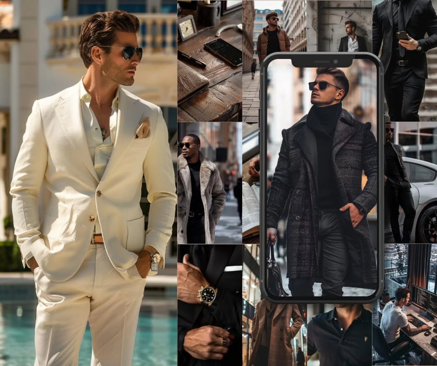 300 Faceless Men Luxury Collection with Resell Rights | PLR + MRR