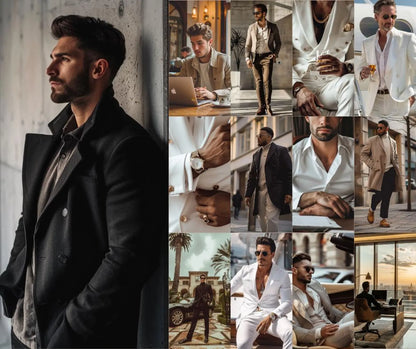 300 Faceless Men Luxury Collection with Resell Rights | PLR + MRR