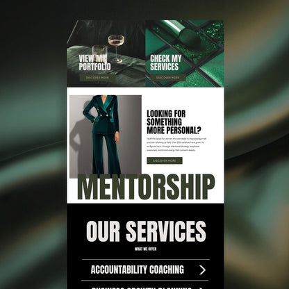Showit Magneti Website Template #1: For Coaches, Speakers & Podcasters