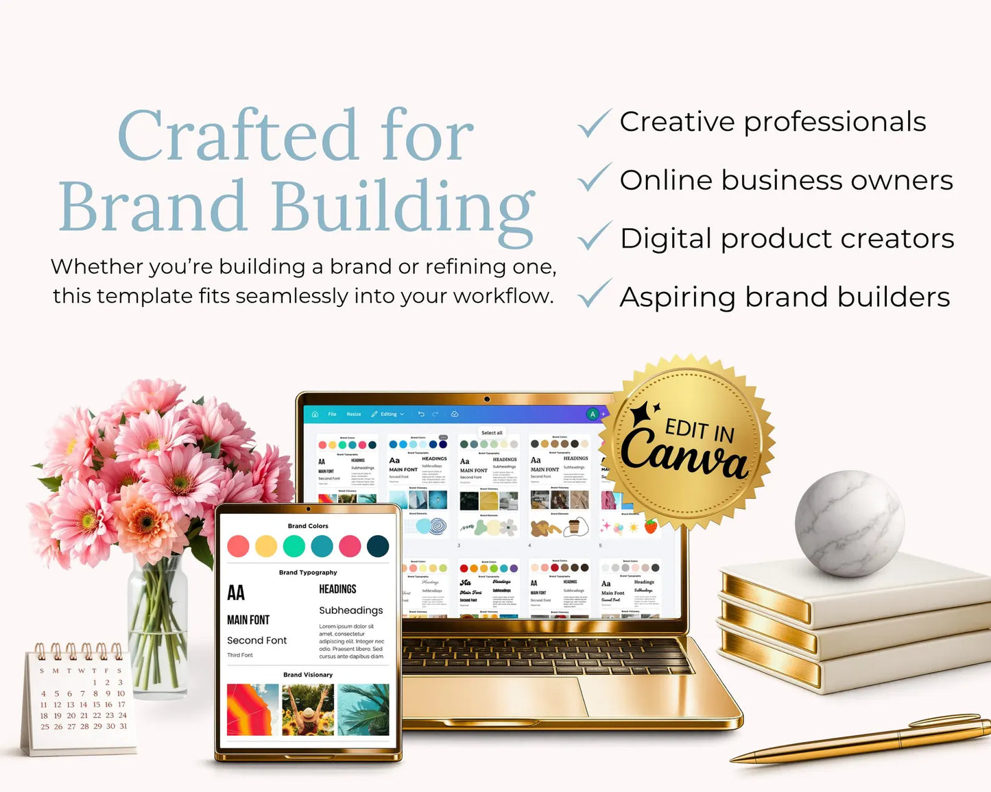 100+ PLR Brand Board Templates (Canva)