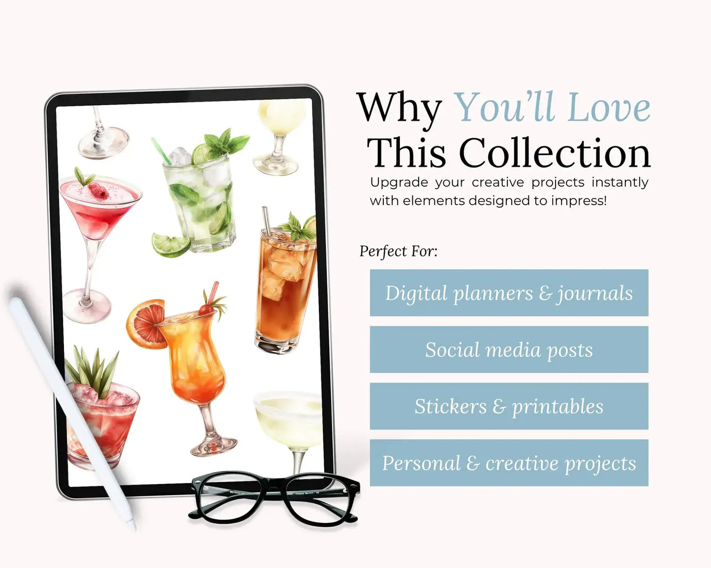 580+ Clipart Bundle with Resell rights | 27 Sets | PLR + MRR